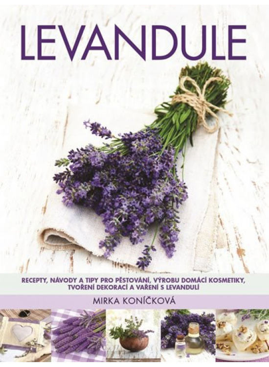 Levandule - Recepty, návody a tipy pro pěstování, výrobu domácí kosmetiky, tvoření dekorací a vaření s levandulí