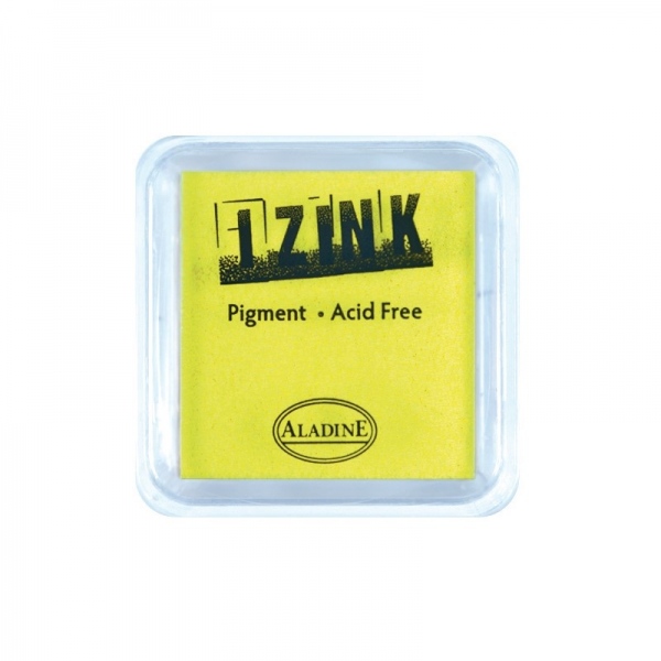 Aladine razítkovací polštářek IZINK - fluo yellow, neonová žlutá