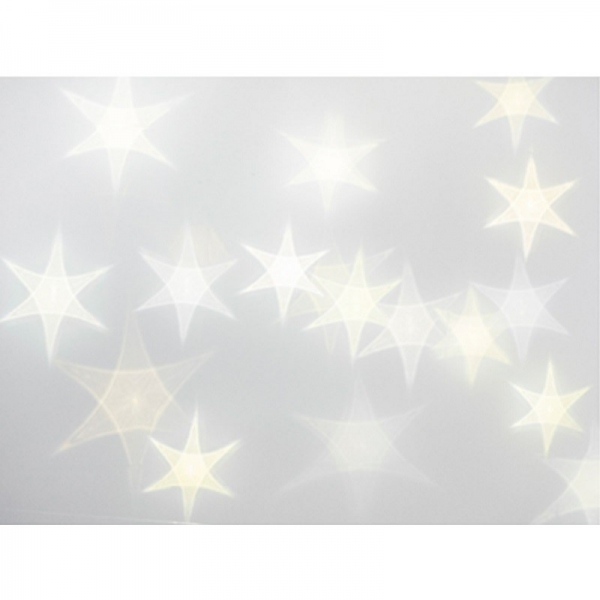Kreativní fólie se světelným efektem (5 ks) – hvězdy