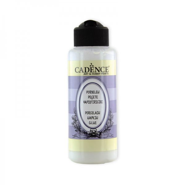 Lepidlo na decoupage porcelánu Cadence Porcelain Napkin Glue, 120 ml