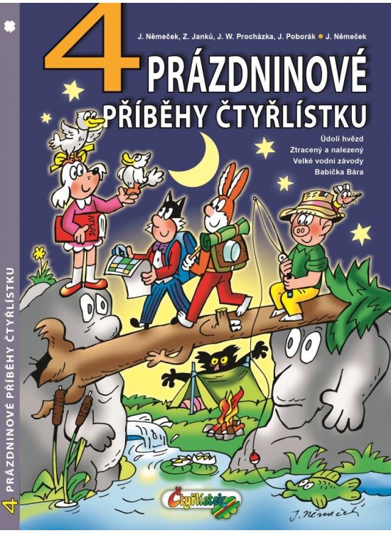 4 prázdninové příběhy Čtyřlístku