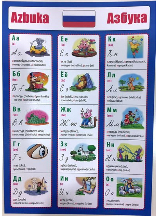 Ruský jazyk Azbuka - Pomůcka pro školáky