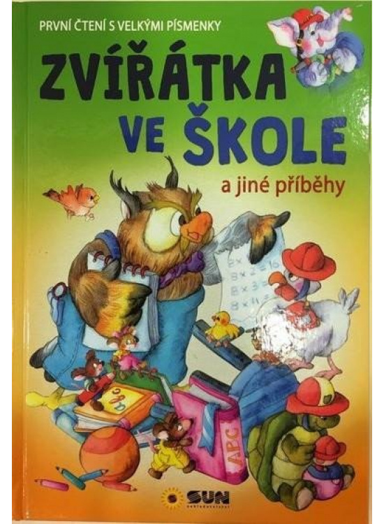 Zvířatka ve škole - První čtení s velkými písmenky