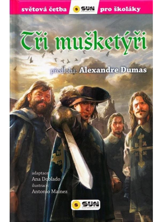 Levně Tři mušketýři - Světová četba pro školáky