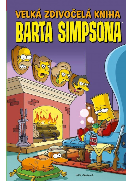 Levně Simpsonovi - Velká zdivočelá kniha Barta Simpsona
