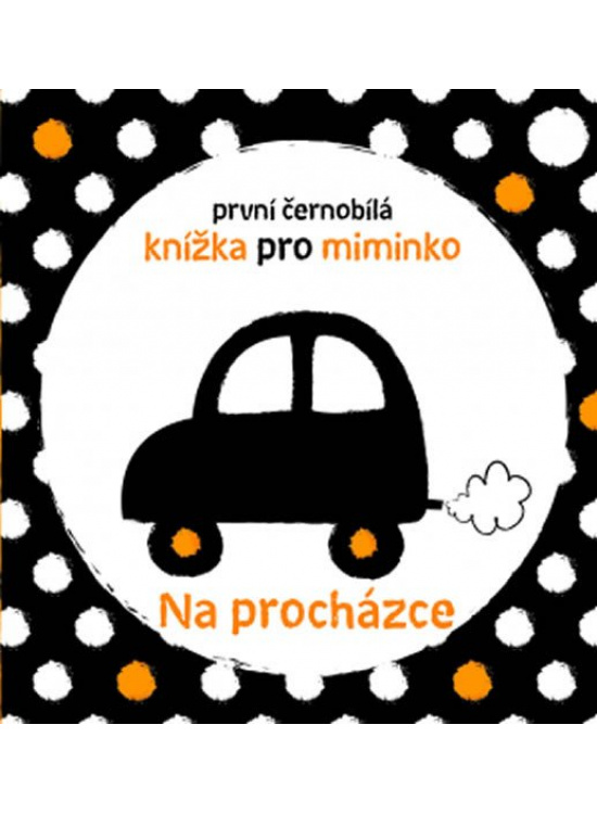 Na procházce - První černobílá knížka pro miminko