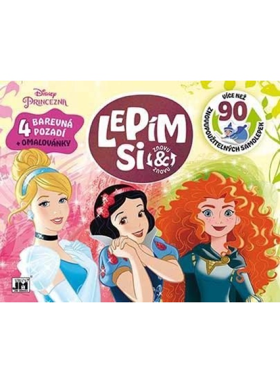 Levně Princezny - Lepím si znovu a znovu