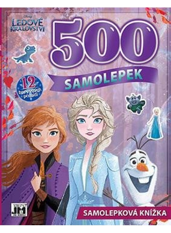 Velká samolepková knížka 500 Ledové království