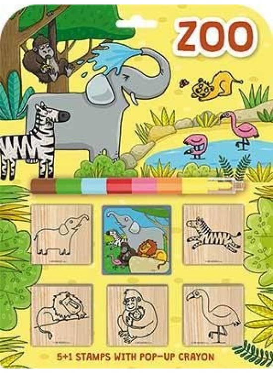 Zoo - Razítka 5+1 s voskovou