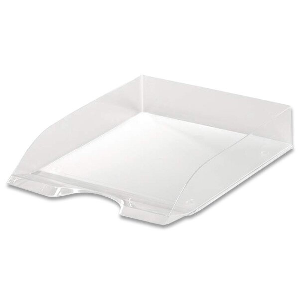 Kancelářský odkladač Durable Basic transparentní, výběr barev čirá