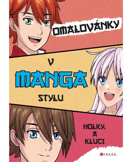 Levně Omalovánky v manga stylu
