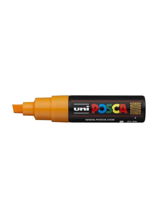 Levně POSCA akrylový popisovač - pomerančový 8 mm