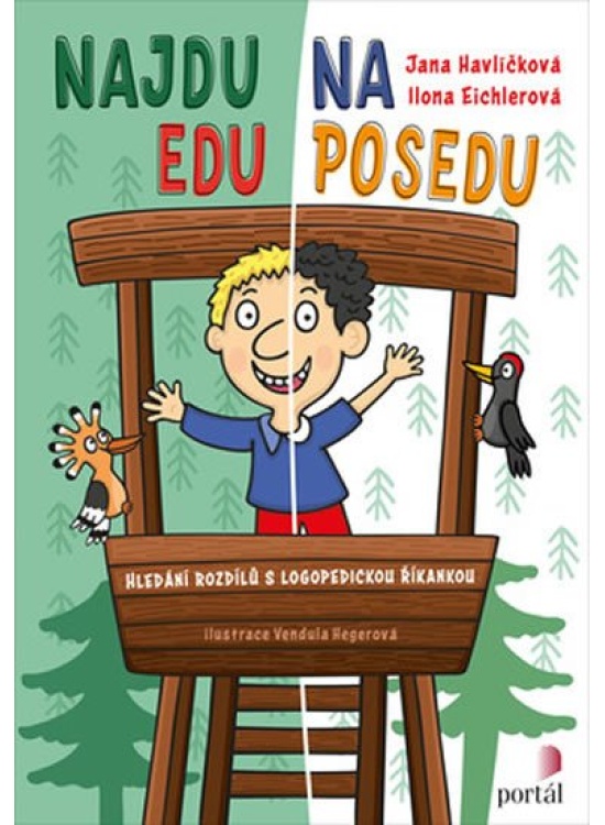 Najdu Edu na posedu - Hledání rozdílů s logopedickou říkankou