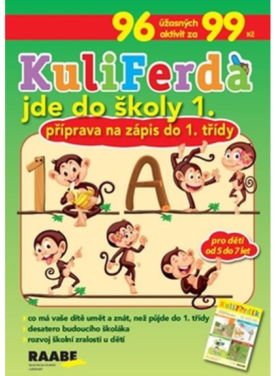 KuliFerda jde do školy 1. - Příprava na zápis do 1. třídy