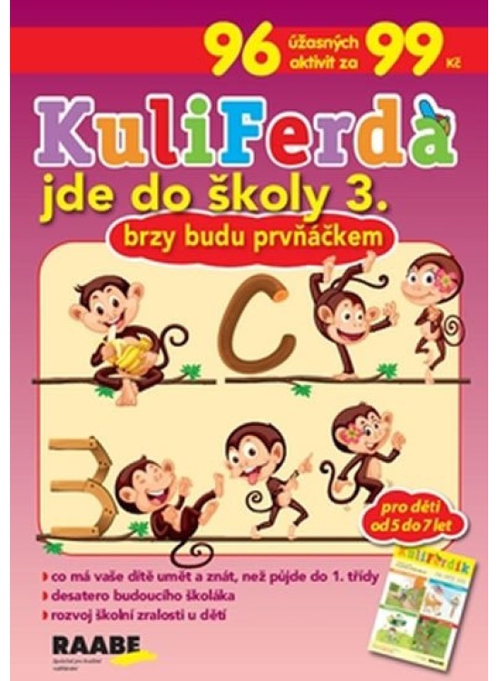 KuliFerda jde do školy 3. - Brzy budu prvňáčkem