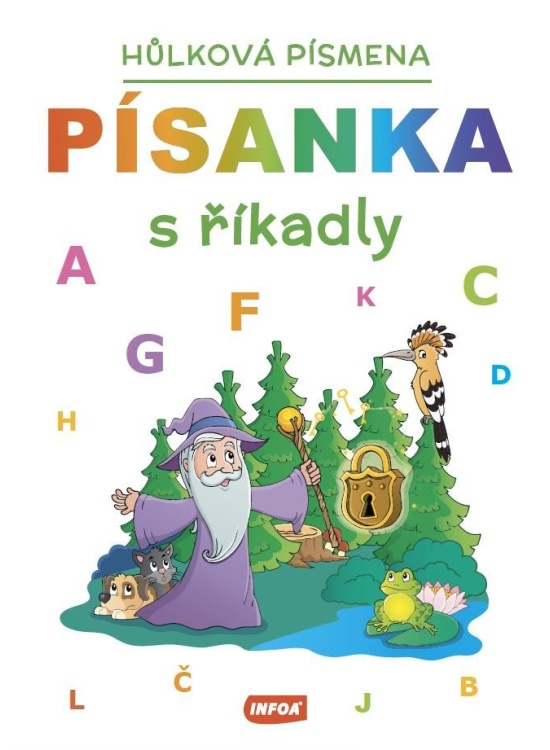 Písanka s říkadly - Hůlková písmena