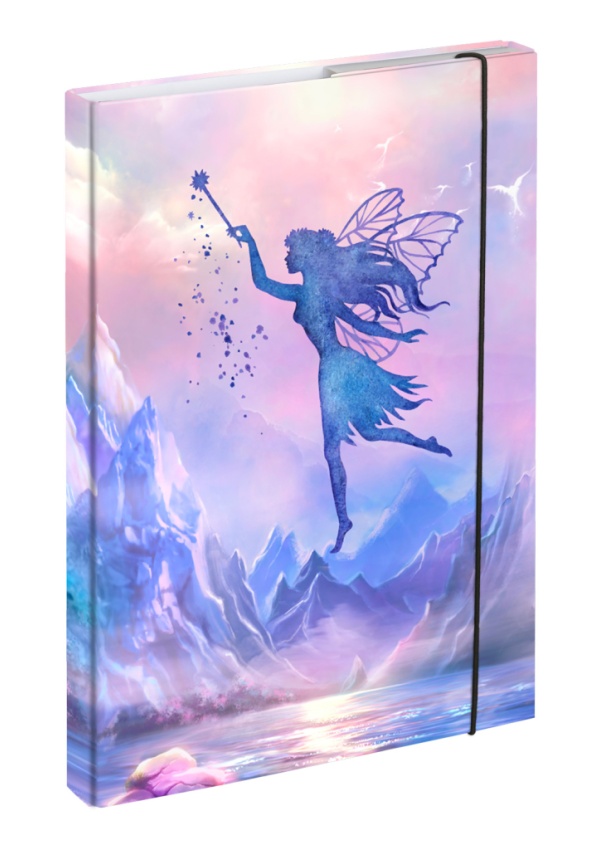 BAAGL Desky na školní sešity A4 Víla