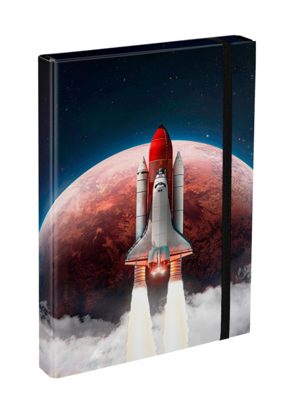BAAGL Desky na školní sešity A4 Space Shuttle