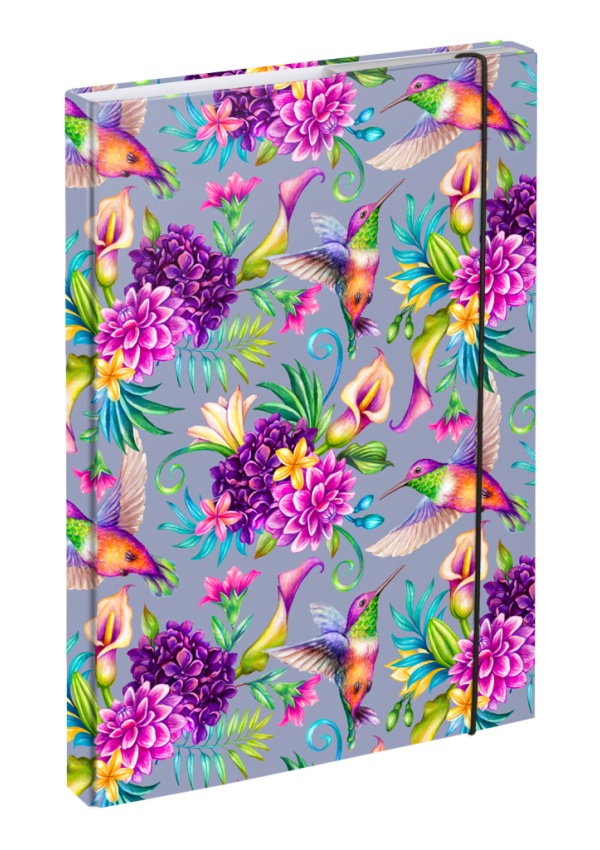 BAAGL Desky na školní sešity A4 Kolibřík