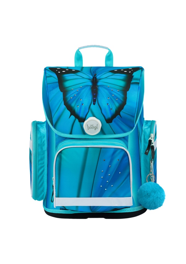 Levně BAAGL Školní aktovka Ergo Butterfly