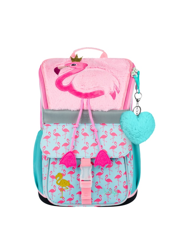 BAAGL Školní aktovka Zippy Plameňák