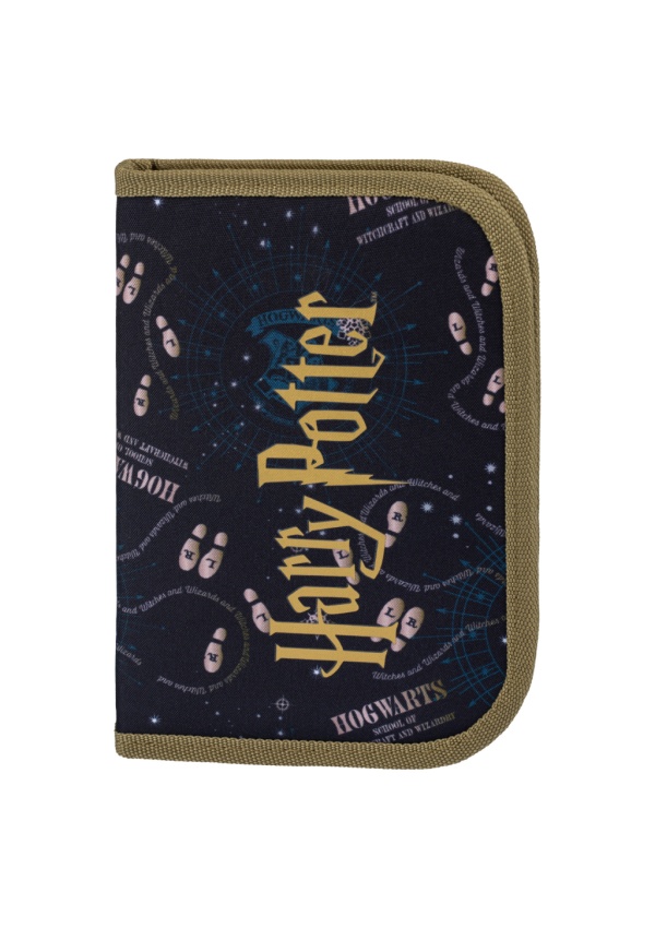 BAAGL Školní penál klasik dvě chlopně Harry Potter Pobertův plánek