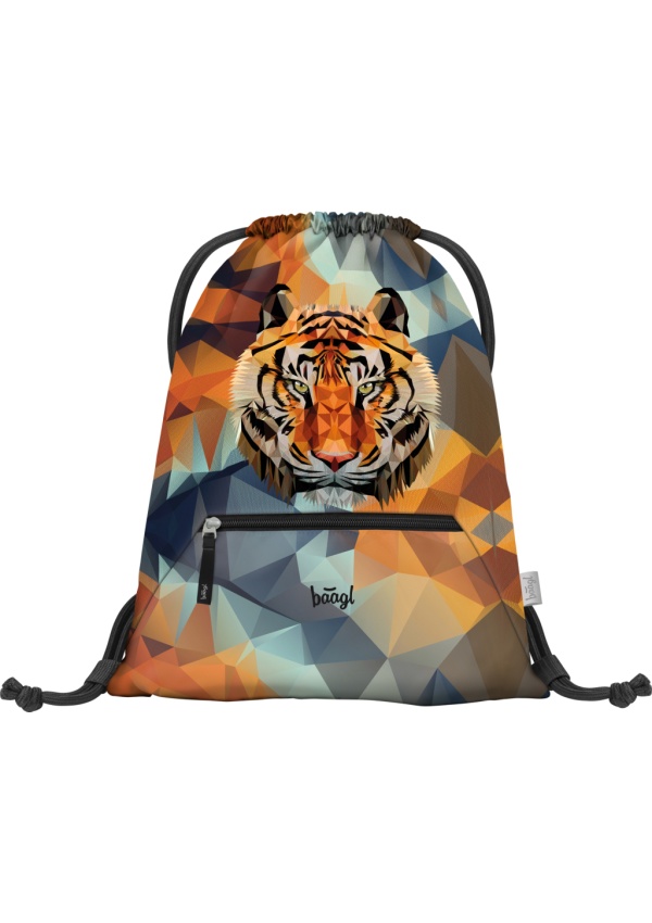 BAAGL Školní sáček Tiger