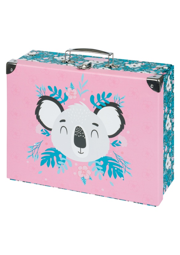 BAAGL Skládací školní kufřík Baby Koala s kováním