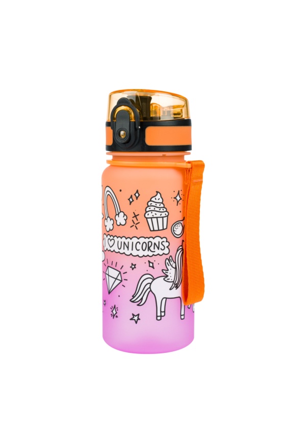 BAAGL Tritanová láhev na pití Gradient Jednorožec 350 ml