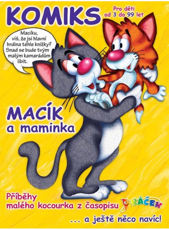Levně Macík a maminka: Komiksové příběhy malého kocourka