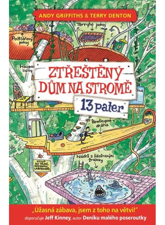 Levně Ztřeštěný dům na stromě - 13 pater