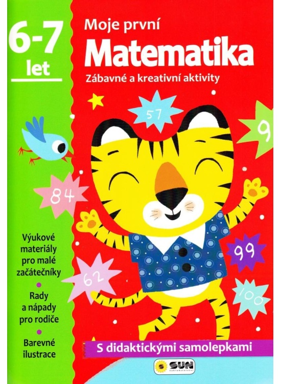 Matematika - 6-7 roky - samolepky (Moje první matematika)