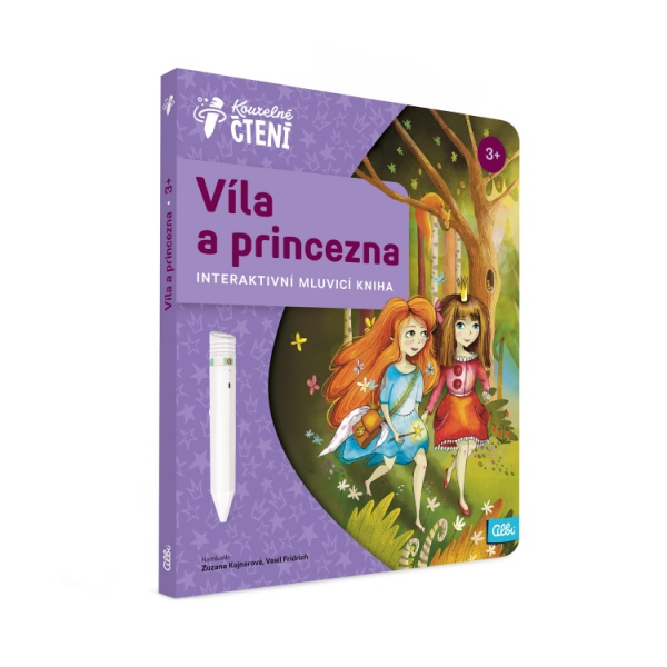 Levně Kouzelné čtení - Kniha Víla a princezna