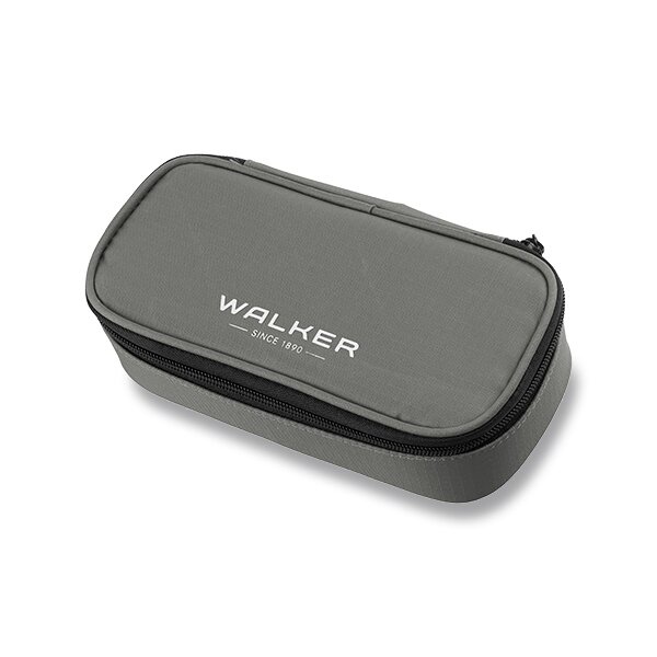 Levně Penál Walker Steel Grey