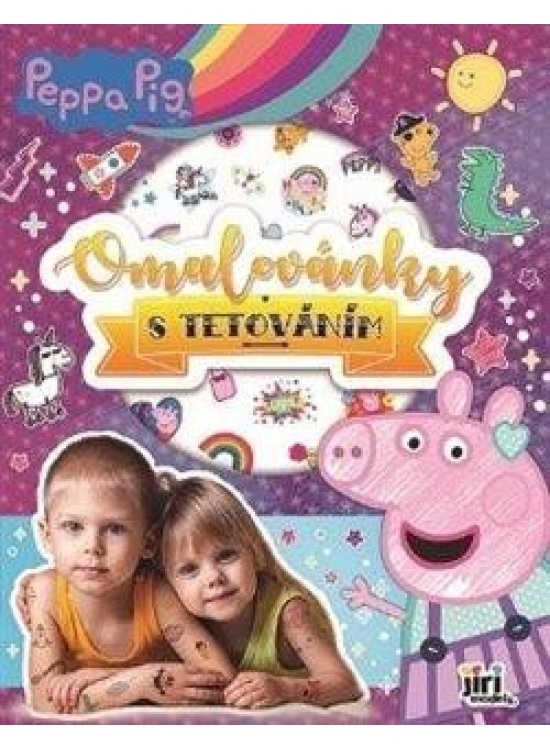 Peppa Pig - Omalovánky s tetováním