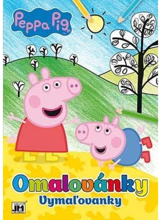 Peppa Pig - Omalovánky A4