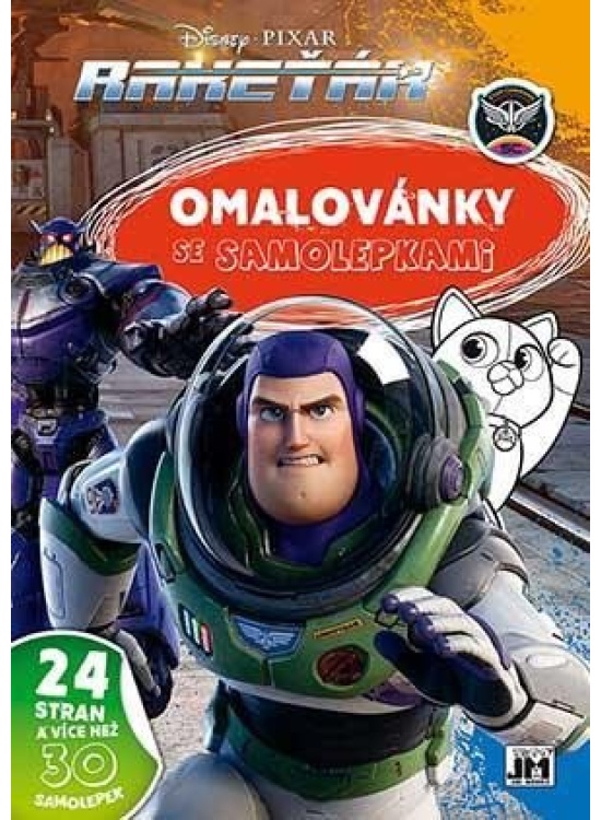 Rakeťák - Omalovánky A4+