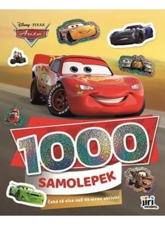 Auta - 1000 samolepek