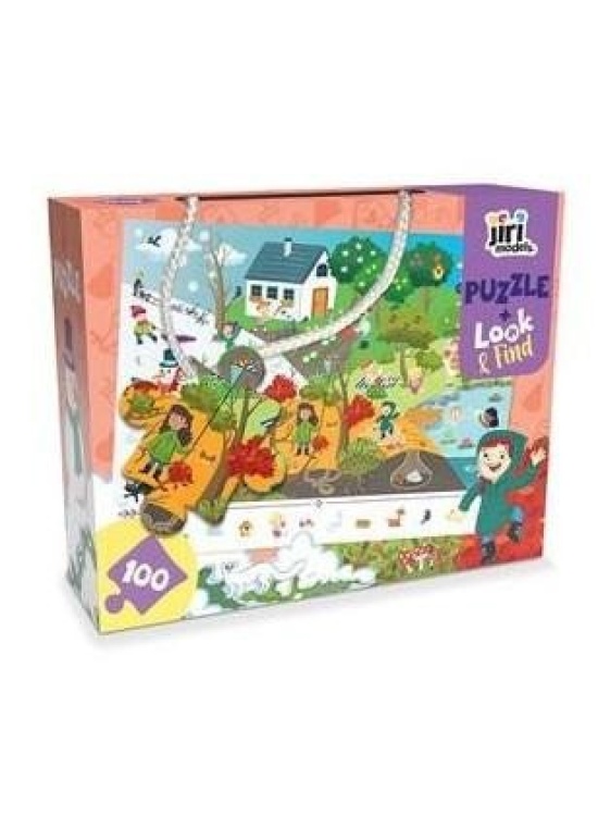 Roční období - Puzzle krabička 5+