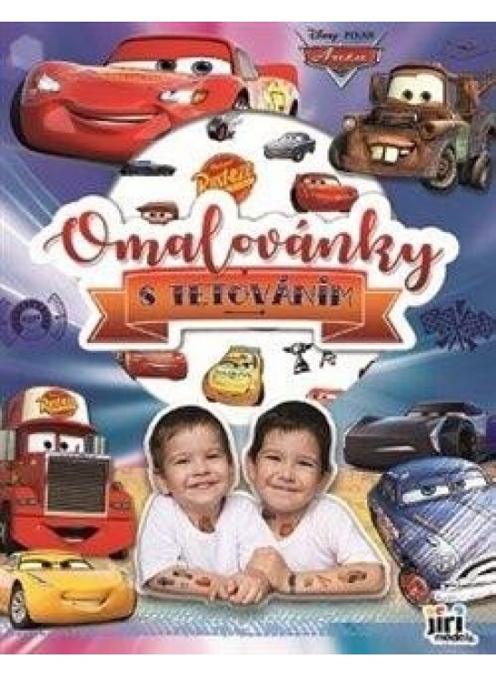 Auta - Omalovánky s tetováním