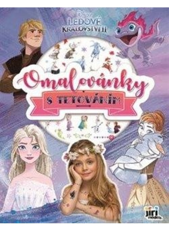 Ledové království - Omalovánky s tetováním