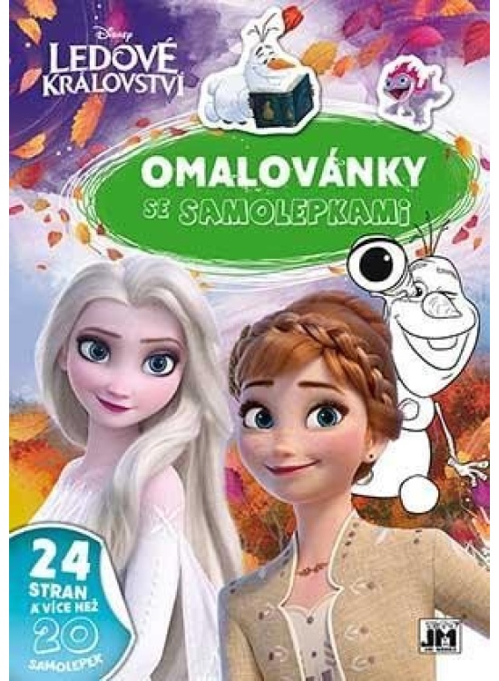 Ledové království - Omalovánky A4+