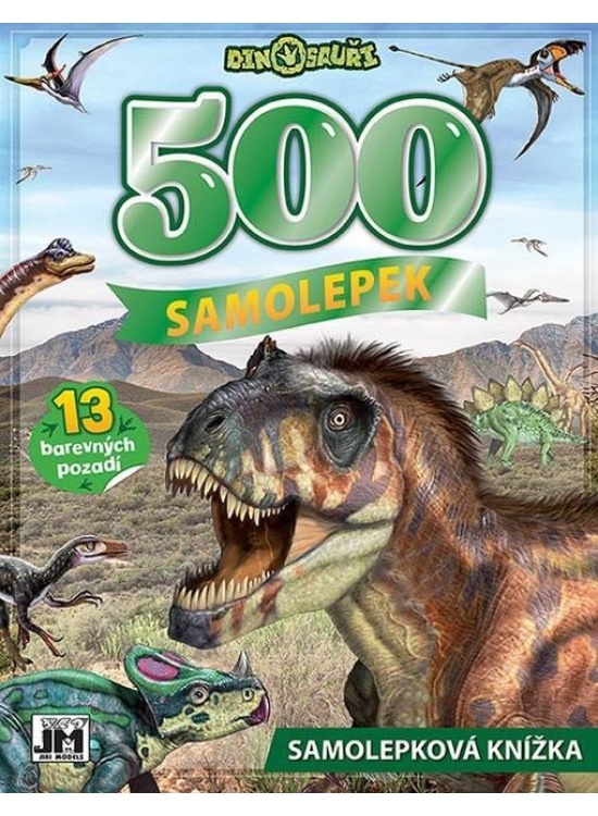 Velká samolepková knížka 500 Dinosauři