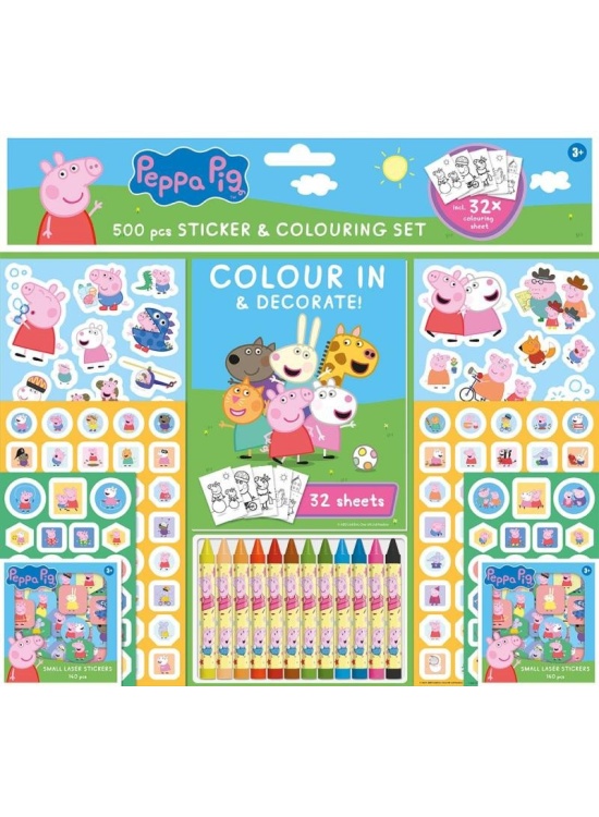 Peppa Pig - Samolepkový set 500