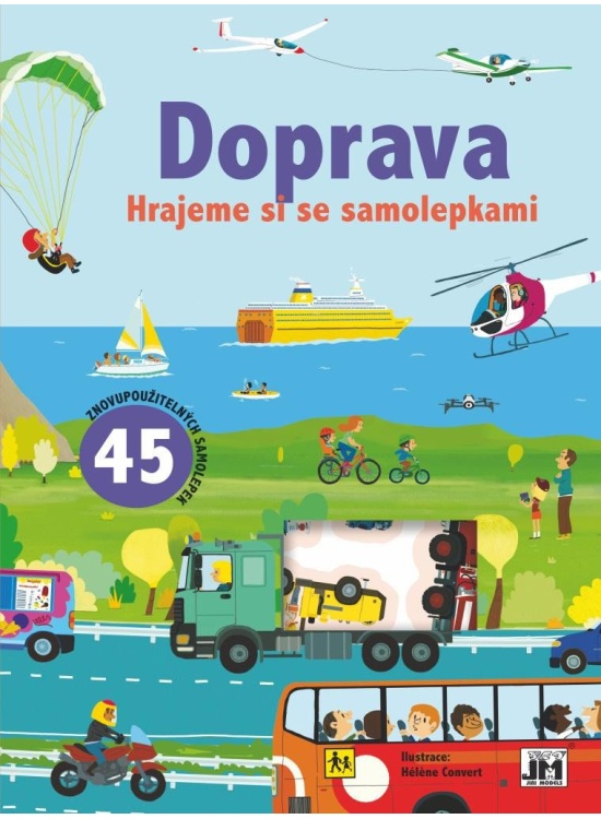 Levně Doprava - Hrajeme si se samolepkami