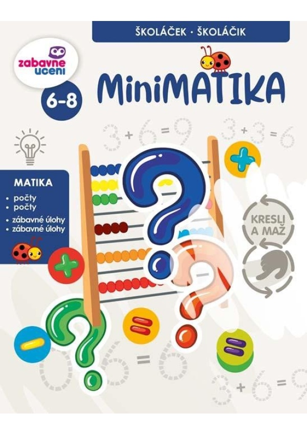 Kresli a maž - Minimatika (stíratelný sešit)
