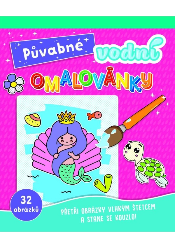 Půvabné vodní omalovánky