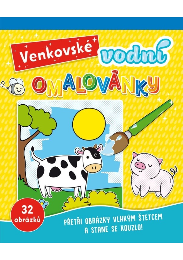 Venkovské vodní omalovánky