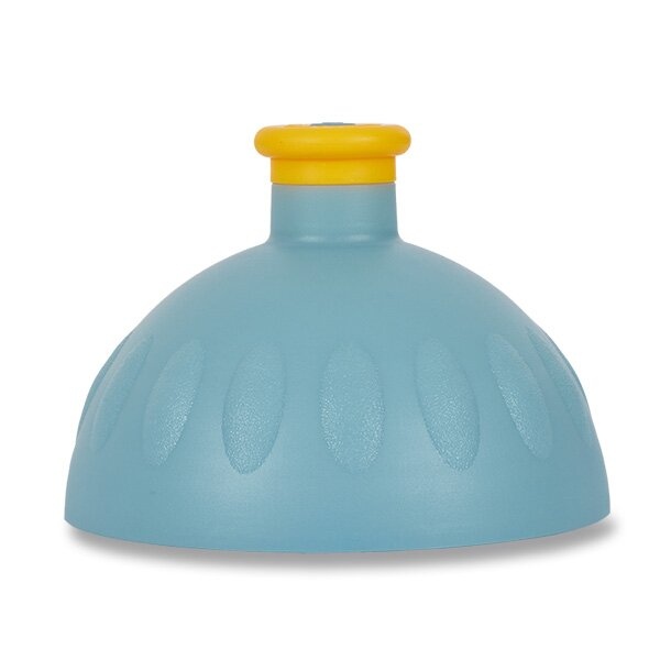 Kompletní víčko Zdravá lahev výběr barev šedomodrá/tm. žlutá