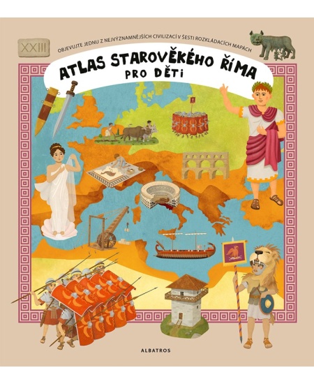 Levně Atlas starověkého Říma pro děti